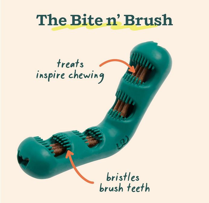 WOOF BITE N BRUSH SMALL