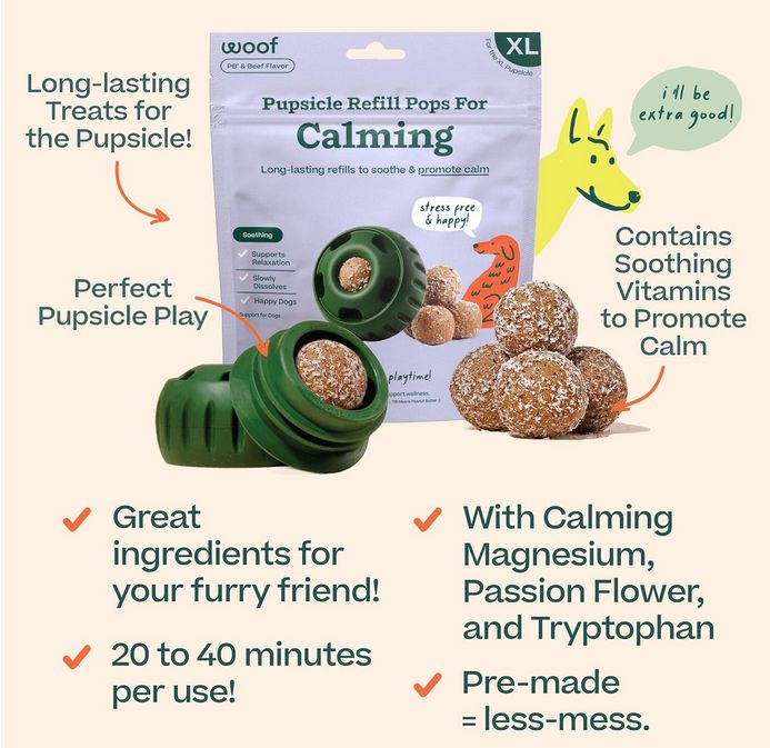 WOOF CALMING WELLNESS REFILL  XL