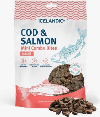 ICELANDIC CAT 1.7OZ MINI COD SALMON COMBO BITES