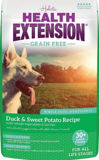 HEALTH EXTENSION DOG DUCK &amp; VEGGIES 23.5LB
