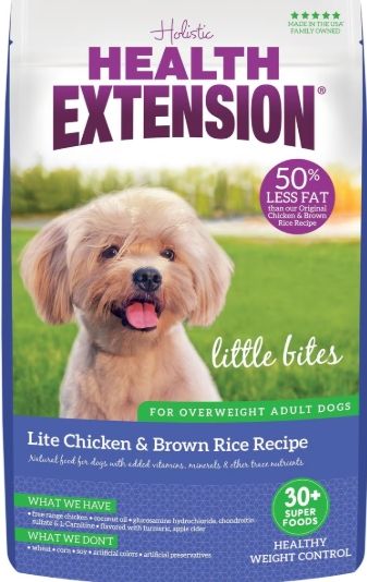 HEALTH EXTENSION LITTLE BITES LITE CHICKEN &amp; BROWN RICE 4LB