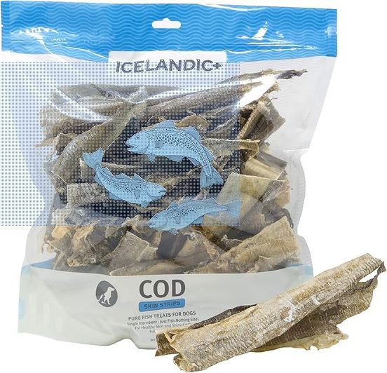 ICELANDIC COD CHEWS- SHORT 16OZ