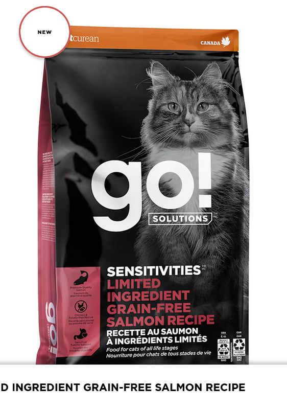 PETCUREAN GO! CAT 3# SENSITIVITES SALMON