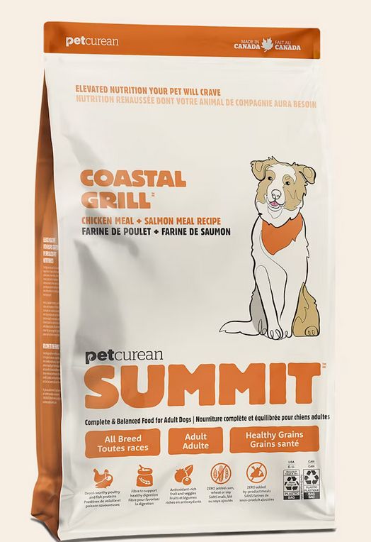 PETCUREAN SUMMIT DOG 5# COASTAL GRILL