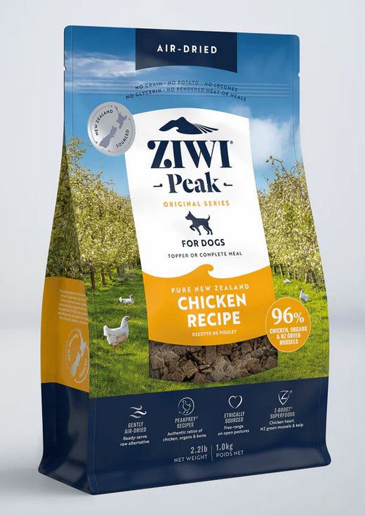 ZIWI PEAK DOG 2.2# CHICKEN RECIPE