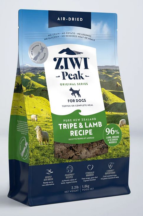ZIWI PEAK DOG 2.2# TRIPE &amp; LAMB RECIPE