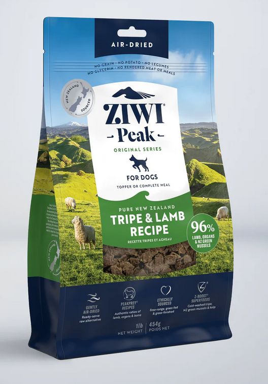 ZIWI PEAK DOG 16OZ TRIPE &amp; LAMB