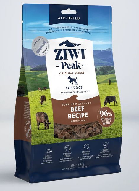 ZIWI PEAK DOG 2.2# BEEF RECIPE