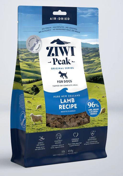 ZIWI PEAK DOG 2.2# LAMB RECIPE