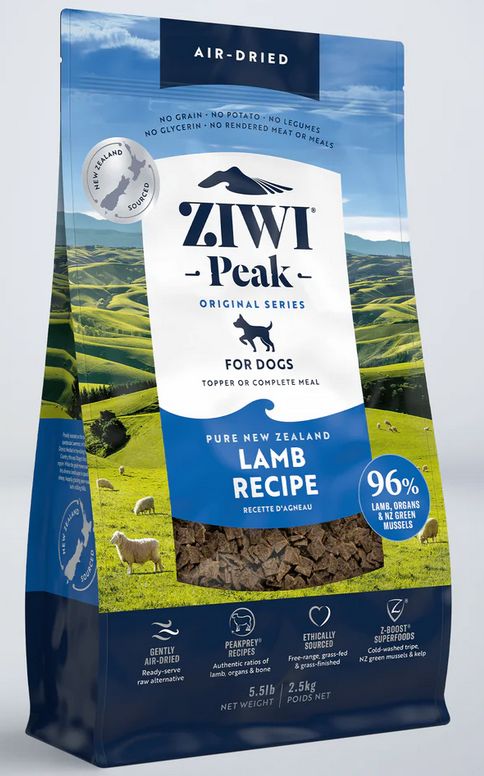 ZIWI PEAK DOG 5.5# LAMB