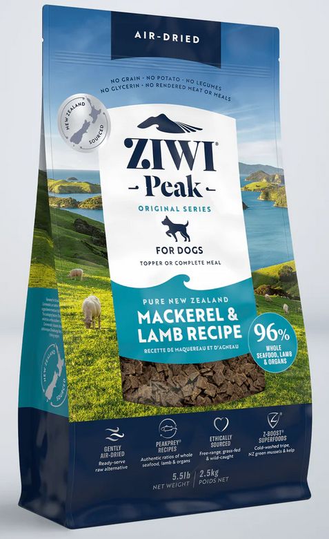 ZIWI PEAK DOG 5.5# MACKEREL &amp; LAMB