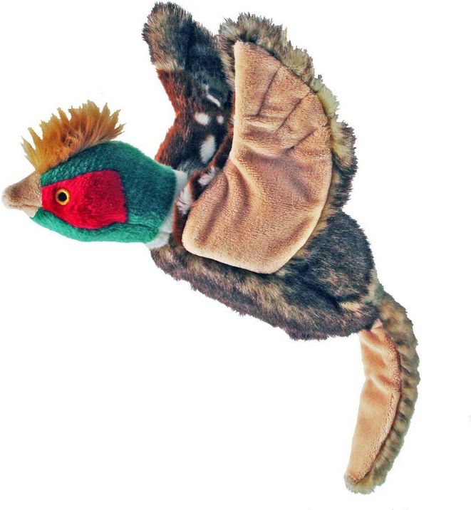 FLUFF &amp; TUFF IKE THE PHEASANT DOG TOY