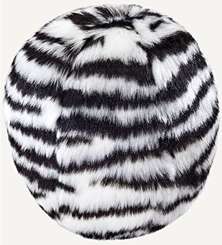 FLUFF &amp; TUFF MEDIUM ZEBRA BALL