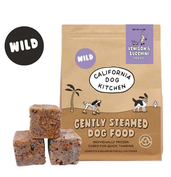 CALIFORNIA DOG KITCHEN 4LB BAG VENISON