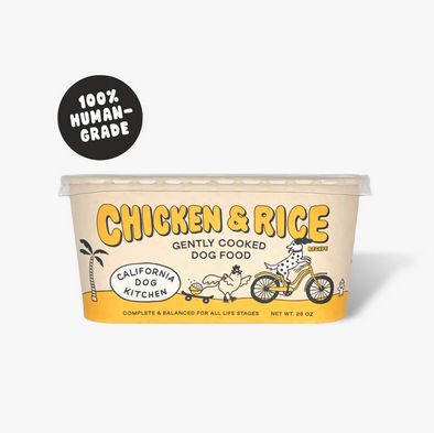 CALIFORNIA DOG KITCHEN 16OZ TUB CHICKEN