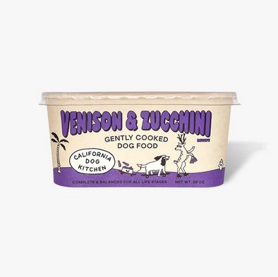 CALIFORNIA DOG KITCHEN 16OZ TUB VENISON