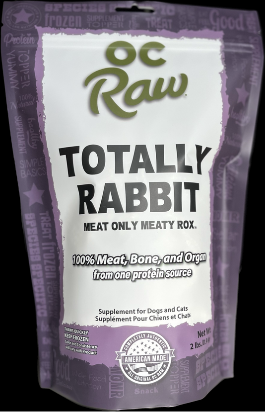 OC RAW 2# MEAT ONLY ROX RABBIT