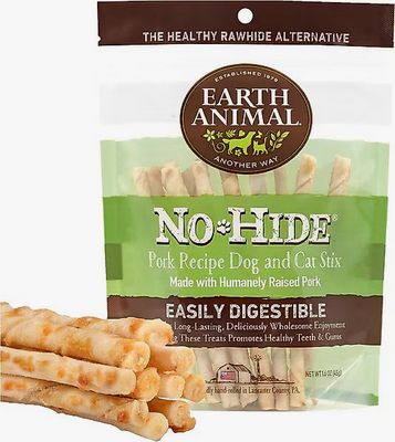 EARTH ANIMAL NO HIDE STIX PORK 10 PACK