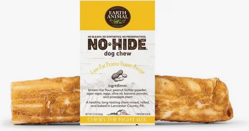 ERTH ANIMAL 4&quot; NO HIDE PEANUT BUTTER