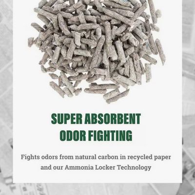 FRESH NEWS 25# PAPER PELLET CAT LITTER