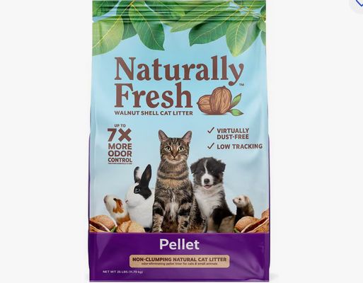 NATURALLY FRESH 26# PURPLE PELLET LITTER