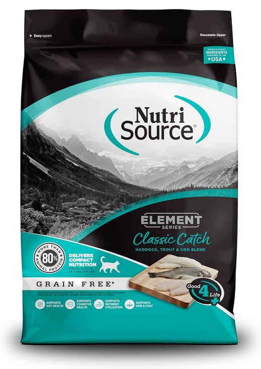 NUTRISOURCE CAT 4# ELEMENT CLASSIC CATCH