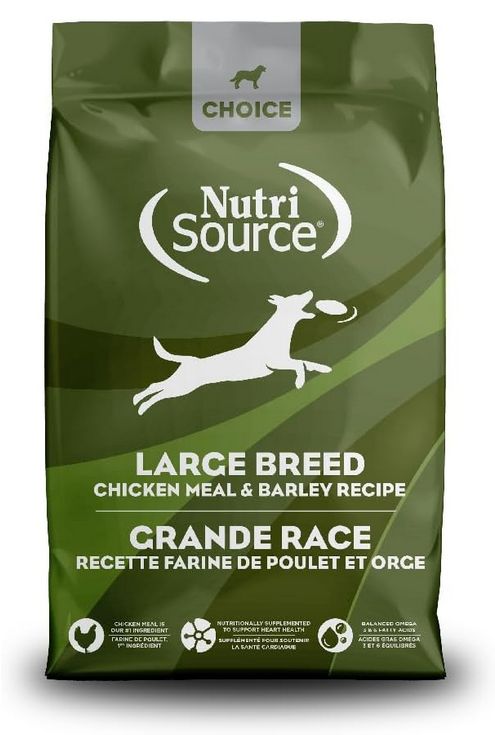 NUTRISOURCE CHOICE 40# LARGE BREED CHICKEN