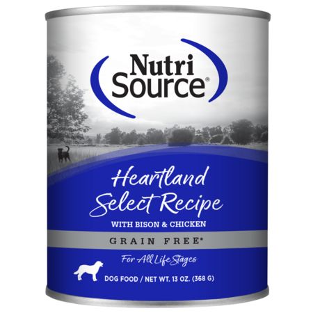 NUTRISOURCE DOG 12.3OZ HEARTLAND