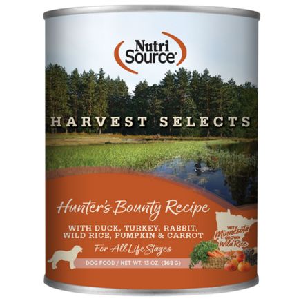 NUTRISOURCE DOG 12.3OZ HUNTER&#39;S BOUNTY