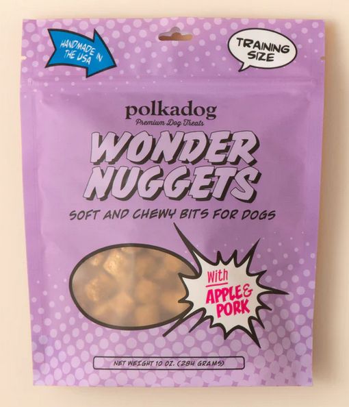 POLKA DOG 12 OZ WONDER NUGGETS APPLE &amp; PORK