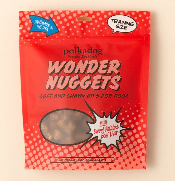 POLKA DOG 12OZ WONDER NUGGETS SWEET POTATO &amp; BEEF LIVER