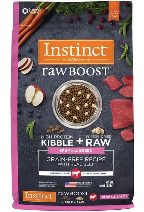 INSTINCT DOG 10# RAW BLEND SMALL BREED