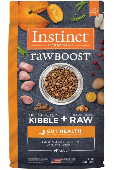 INSTINCT DOG 3.5# GF RAW BOOST GUT HEALTH CHICKEN