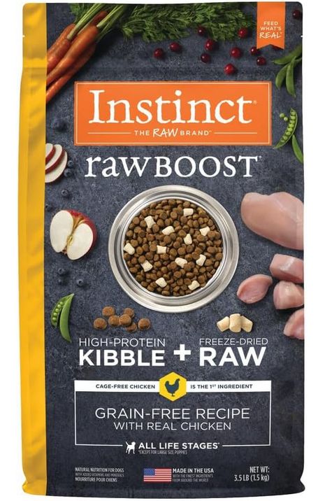 INSTINCT DOG 3.5# RAWBOOST GF CHICKEN