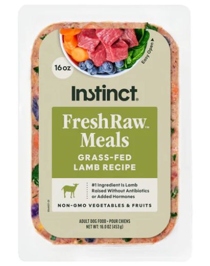 INSTINCT DOG 8OZ FRESHRAW LAMB