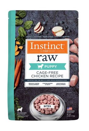 INSTINCT DOG 3# RAW FROZEN CHICKEN BITES - PUPPY