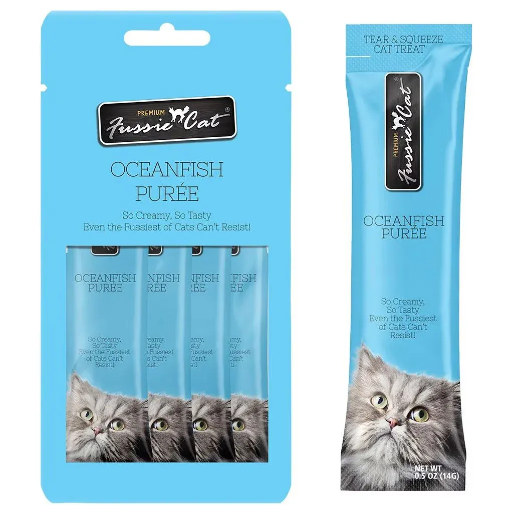 FUSSIE CAT OCEANFISH PUREE