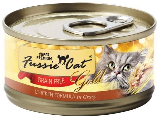 FUSSIE CAT GOLD - CHICKEN IN GRAVY 2.82OZ