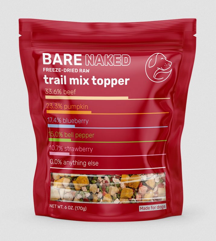 BARE NAKED 6OZ MEAL MIXER BEEF PUMPKIN