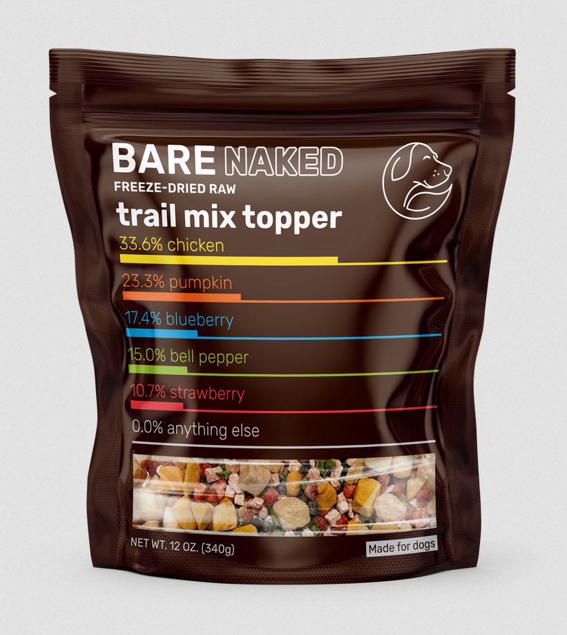 BARE NAKED 12OZ MEAL MIXER CHICKEN &amp; PUMPKIN