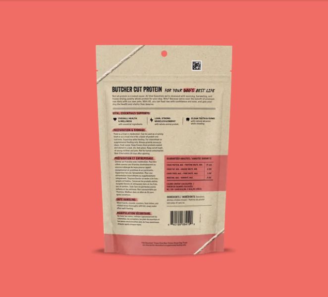 VITAL ESSENTIALS CHICKEN BREAST TREATS 3.75OZ