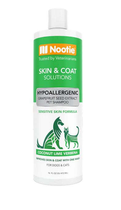 NOOTIE 16OZ HYPOALLERGENIC SHAMPOO COCONUT LIME