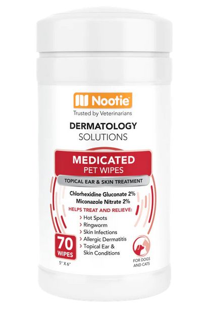 NOOTIE 70 CT ANTIMICROBIAL MEDICATED WIPES