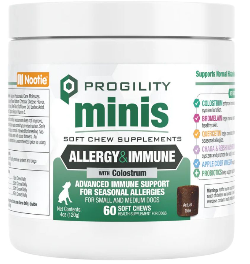 NOOTIE PROGILITY ALLERGY &amp; IMMUNE MINI 60CT