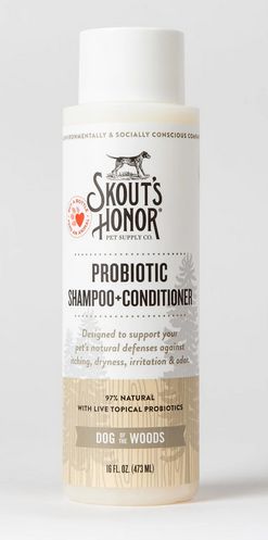 SKOUTS HONOR- PROBIOTIC SHAMPOO- DOG IN THE WOODS 16OZ