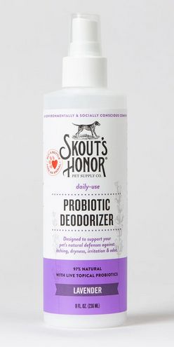 SKOUT&#39;S HONOR - PROBIOTIC DEODORIZER SPRAY - LAVENDER 8OZ