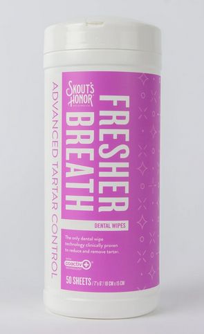 SKOUT&#39;S HONOR 50CT DENTAL WIPE