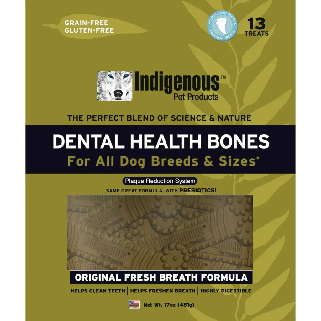 INDIGENEOUS DOG 17OZ DNTAL FRESH BREATH