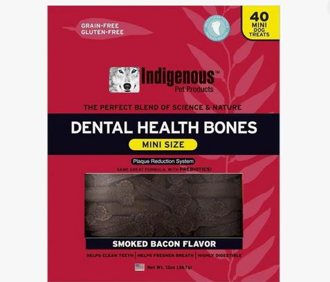 INDIGENOUS DOG 13OZ MINI DENTAL BACON