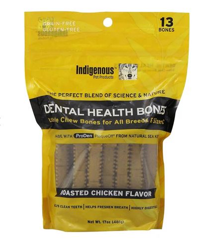 INDIGENOUS 17OZ PET DENTAL CHICKEN